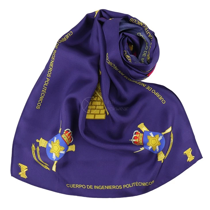 Logo Silk Scarf