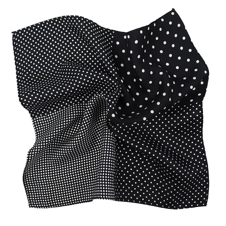 Silk Polka Dot Pocket Square